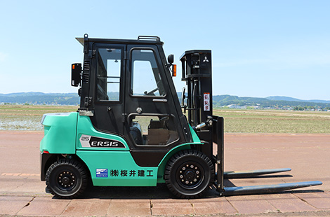 エンジン式フォークリフト エルシス
